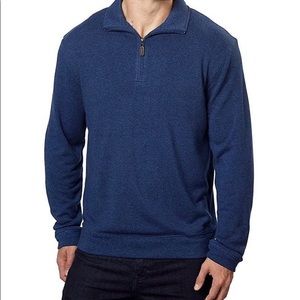Men’s Lg Blue Pullover Shirt by Hudson River